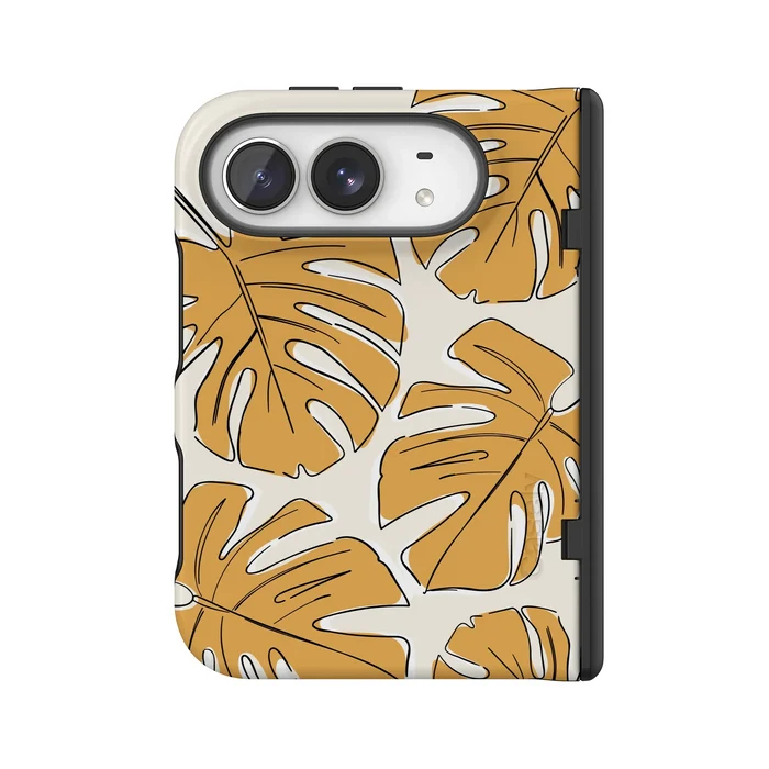 Island Time | Tropical Leaves Floral Case iPhone Case get.casely Bold Flex + MagSafe® iPhone Duo
