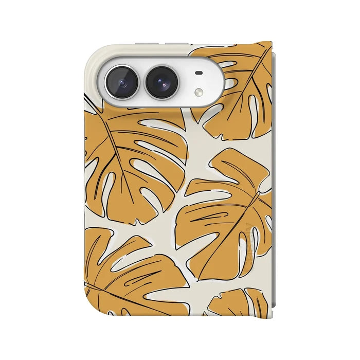 Island Time | Tropical Leaves Floral Case iPhone Case get.casely Classic + MagSafe® iPhone Duo