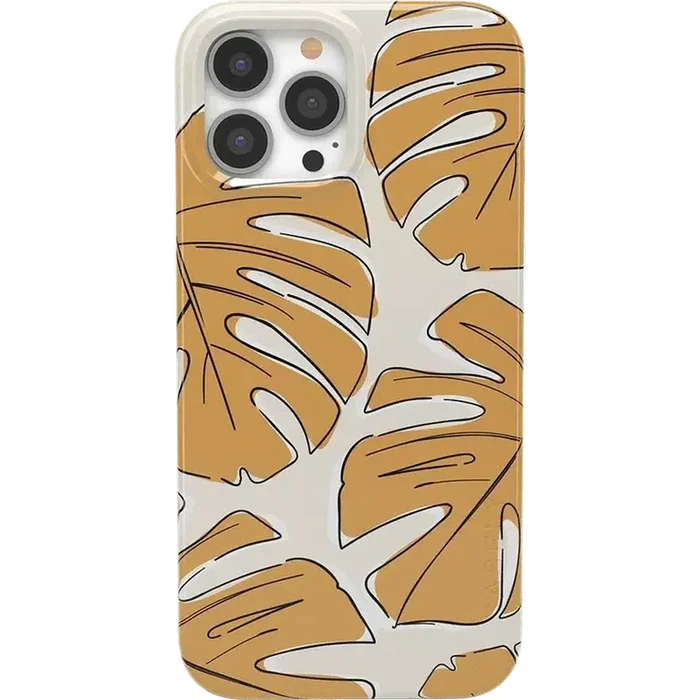Island Time | Tropical Leaves Floral Case iPhone Case get.casely Classic + MagSafe® iPhone 13 Pro Max