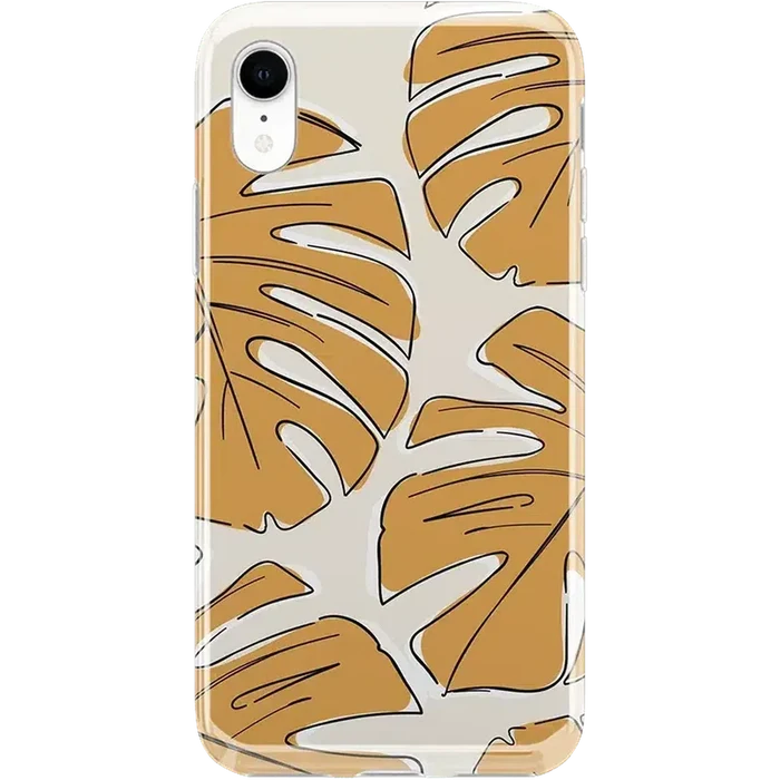 Island Time | Tropical Leaves Floral Case iPhone Case get.casely Classic iPhone XR