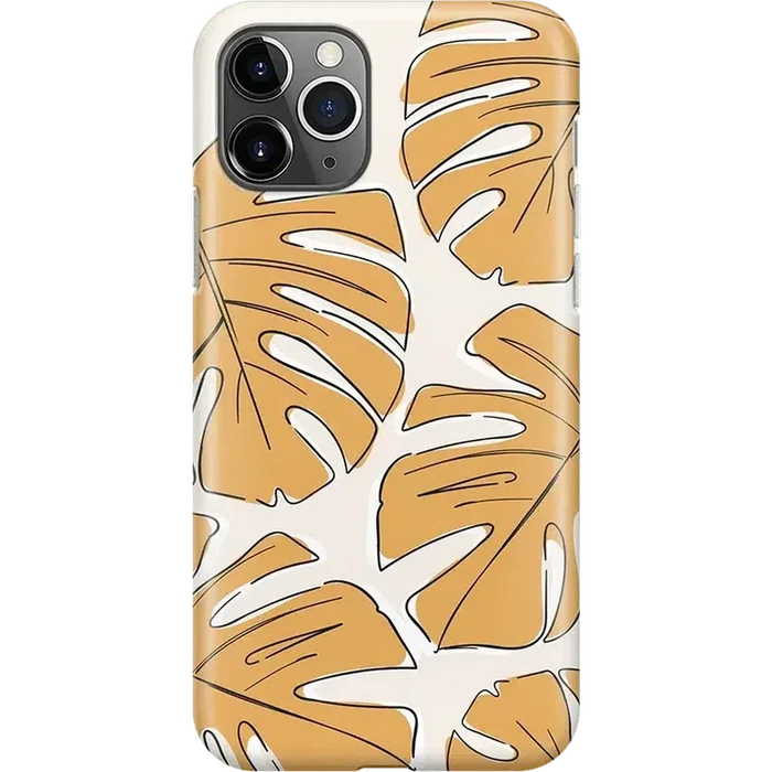 Island Time | Tropical Leaves Floral Case iPhone Case get.casely Classic iPhone 11 Pro Max