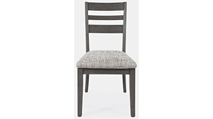 Jofran Altamonte Ladderback Chair in Brushed Grey (Set of 2) - Furniture World SW (WA)