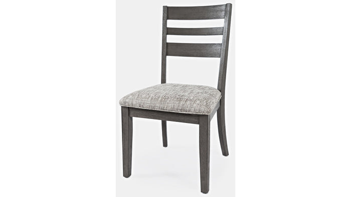 Jofran Altamonte Ladderback Chair in Brushed Grey (Set of 2) - Furniture World SW (WA)