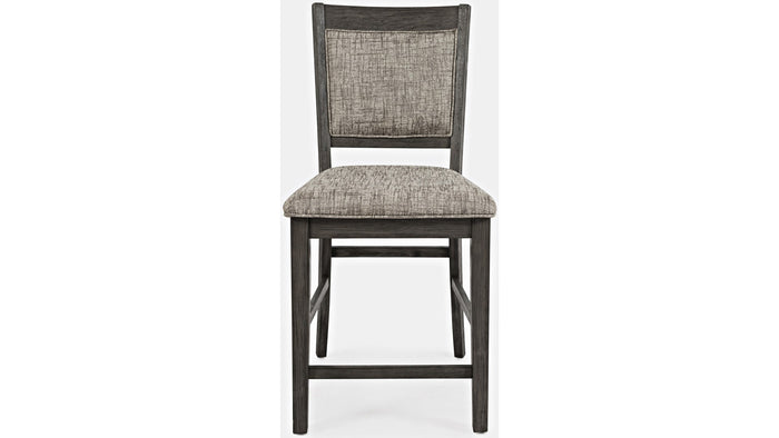 Jofran Altamonte Upholstered Counter Stool in Brushed Grey (Set of 2) - Furniture World SW (WA)