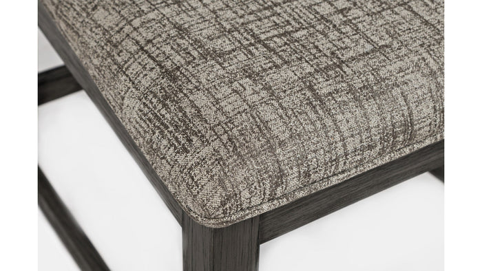 Jofran Altamonte Upholstered Counter Stool in Brushed Grey (Set of 2) - Furniture World SW (WA)