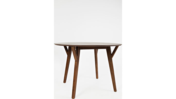 Jofran Copenhagen Round Dining Table in Brown - Furniture World SW (WA)