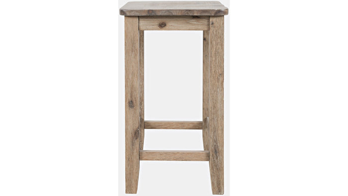 Jofran Eastern Tides Backless Counter Stool in Bisque (Set of 2) - Furniture World SW (WA)