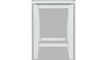 Jofran Eastern Tides Backless Counter Stool in Blanc (Set of 2) image