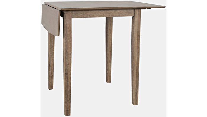 Jofran Eastern Tides Drop Leaf Counter Table in Bisque - Furniture World SW (WA)