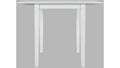 Jofran Eastern Tides Drop Leaf Counter Table in Blanc image