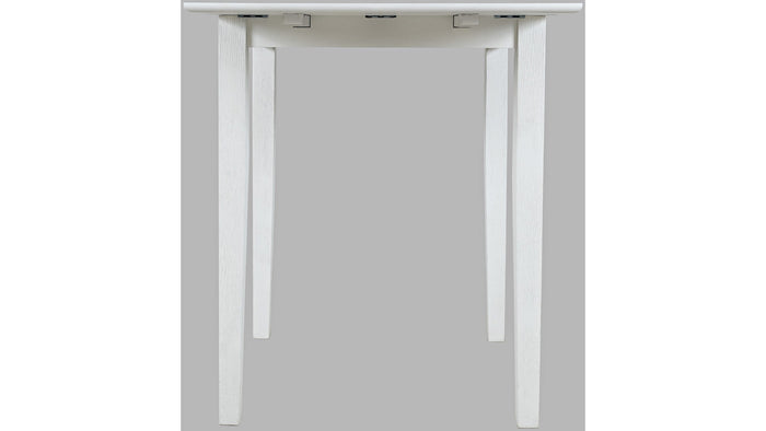 Jofran Eastern Tides Drop Leaf Counter Table in Blanc - Furniture World SW (WA)