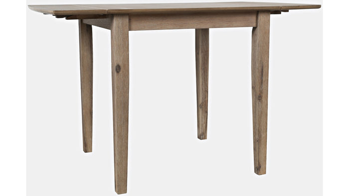 Jofran Eastern Tides Drop Leaf Dining Table in Bisque - Furniture World SW (WA)
