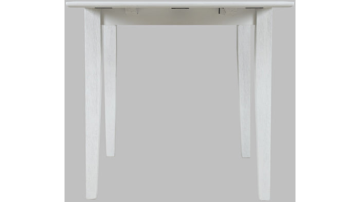 Jofran Eastern Tides Drop Leaf Dining Table in Blanc - Furniture World SW (WA)