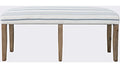 Jofran Eastern Tides Upholstered Bench in Bisque image