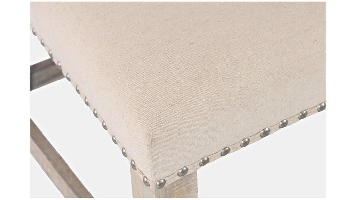 Jofran Fairview Counter Stool in Ash/Cream (Set of 2) - Furniture World SW (WA)
