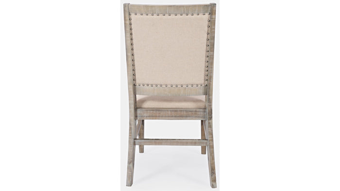 Jofran Fairview Dining Side Chair in Ash/Cream (Set of 2) - Furniture World SW (WA)