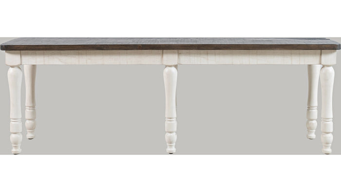 Jofran Madison County Dining Bench in Vintage White image