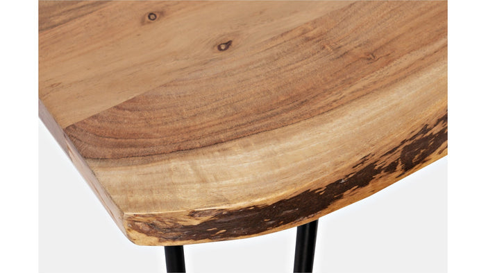 Jofran Nature's Edge 52" Live Edge Counter Height Table in Natural - Furniture World SW (WA)