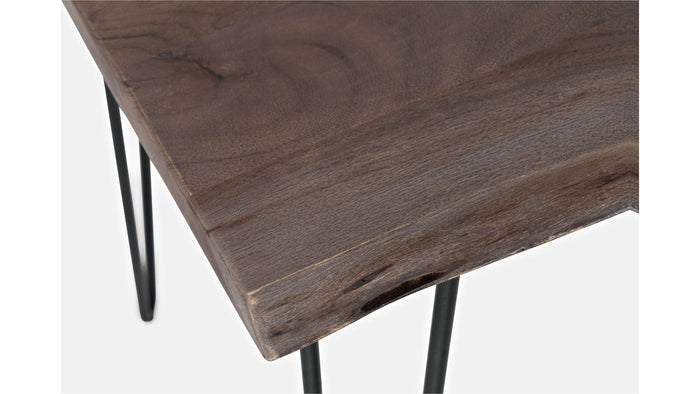 Jofran Nature's Edge 52" Live Edge Counter Height Table in Slate - Furniture World SW (WA)