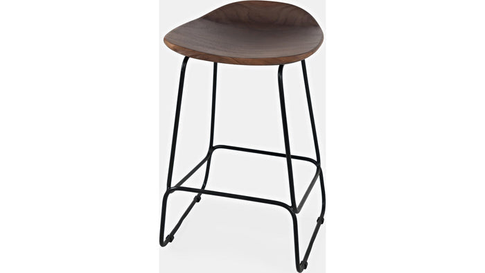 Jofran Nature's Edge Backless Stool in Slate (Set of 2) - Furniture World SW (WA)