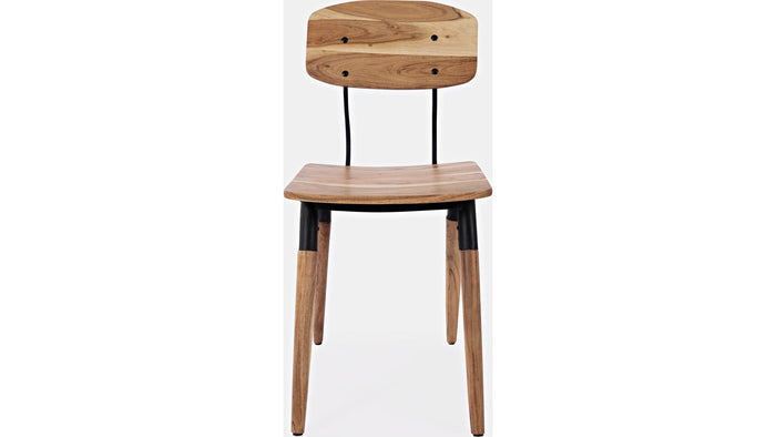 Jofran Nature's Edge Dining Chair in Natural (Set of 2) - Furniture World SW (WA)