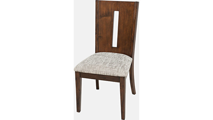 Jofran Urban Icon Slotback Chair in Merlot (Set of 2) - Furniture World SW (WA)