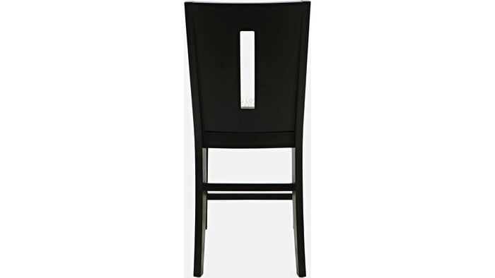 Jofran Urban Icon Slotback Counter Height Stool in Black (Set of 2) - Furniture World SW (WA)