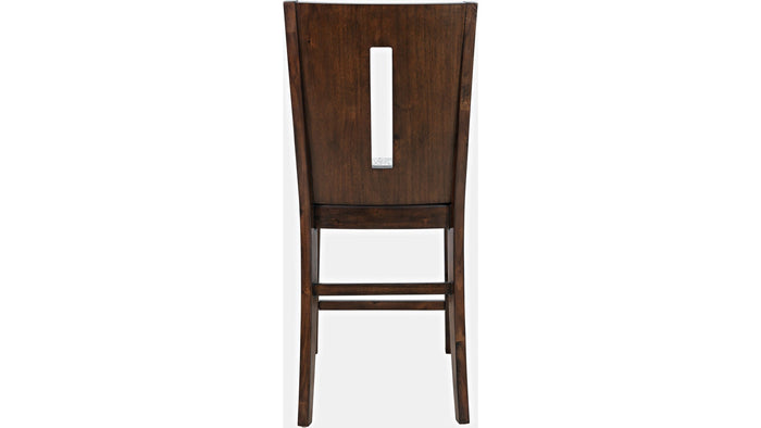 Jofran Urban Icon Slotback Counter Height Stool in Merlot (Set of 2) - Furniture World SW (WA)