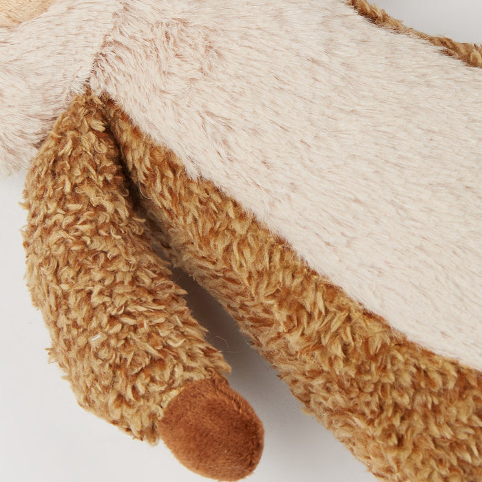 JUGUETE PARA PERRO CONEJO CAFÉ DE FELPA PLUSH DOGL