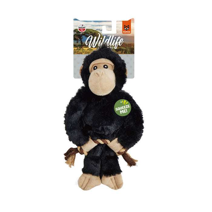 JUGUETE PARA PERRO DE GORILA DE FELPA PLUSH DOGL
