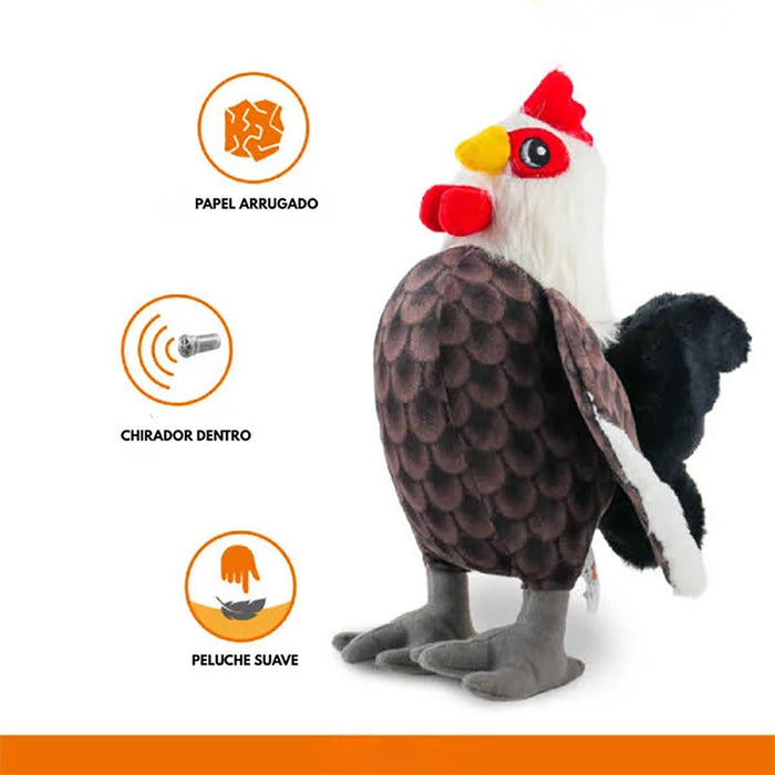 JUGUETE PARA PERRO GALLO
