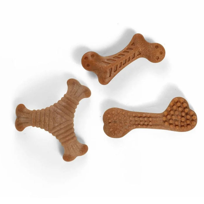 JUGUETES DE FIBRA DE MADERA S/M DOG