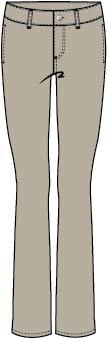 Junior Straight Fit Pant