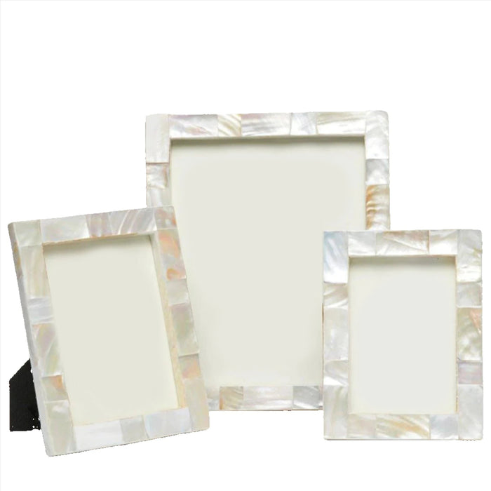 Kabibe Shell Lesina Frame in Three Different Sizes