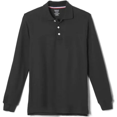 Lake Lure Long Sleeve Pique Cotton Polo-Youth Unisex