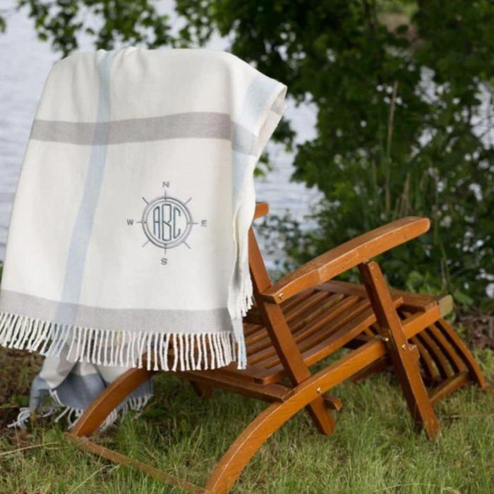 Large Plaid Throw - Throw Blankets - The Well Appointed House