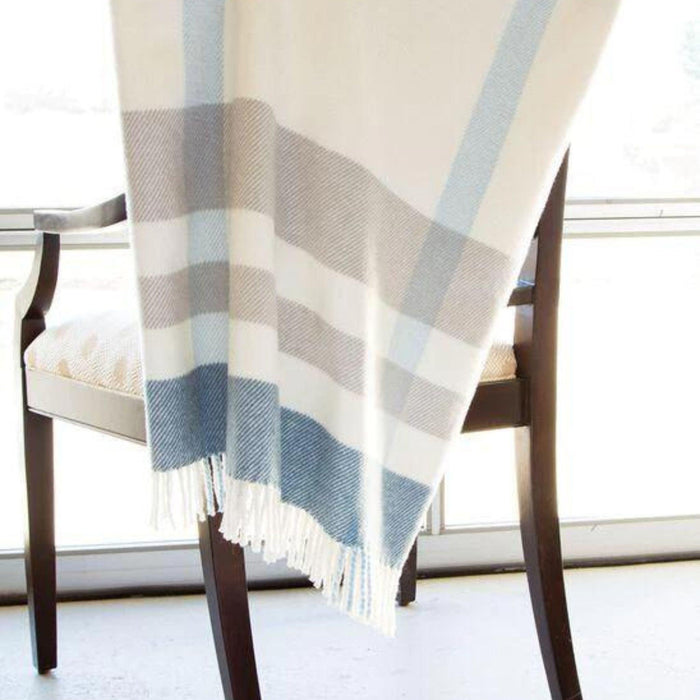 Large Plaid Throw - Throw Blankets - The Well Appointed House