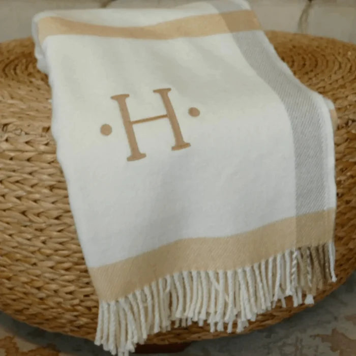 Large Plaid Throw - Throw Blankets - The Well Appointed House