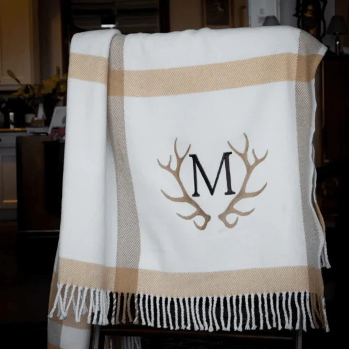 Large Plaid Throw - Throw Blankets - The Well Appointed House