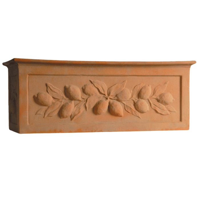 Lemons Citrus Trough Outdoor Garden Planter - Outdoor Planters - The Well Appointed House