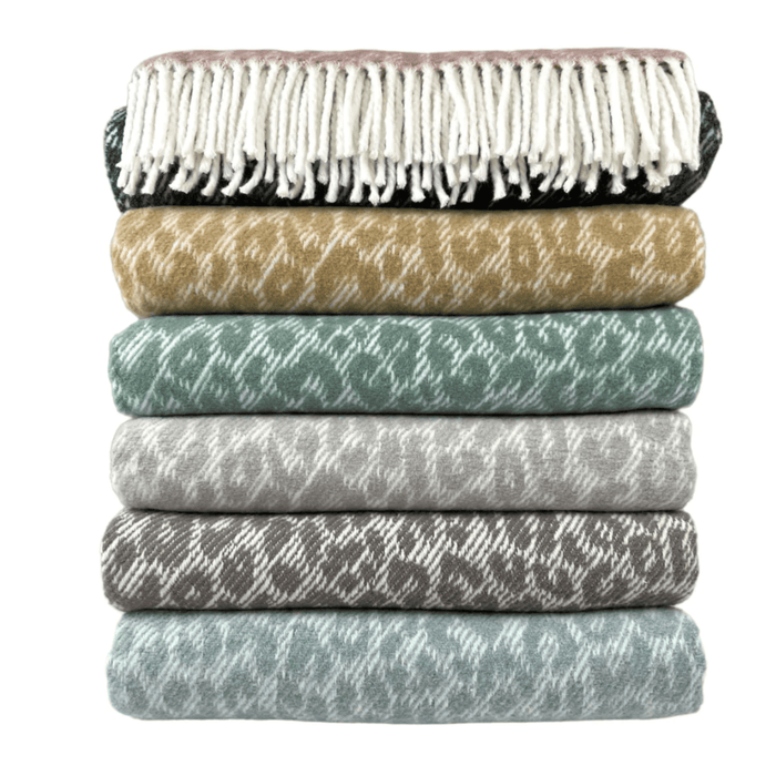 Leopard Print Throw - Throw Blankets - The Well Appointed House