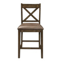 Levittown Counter Height Chair in Brown (Set of 2) 5757-24 image