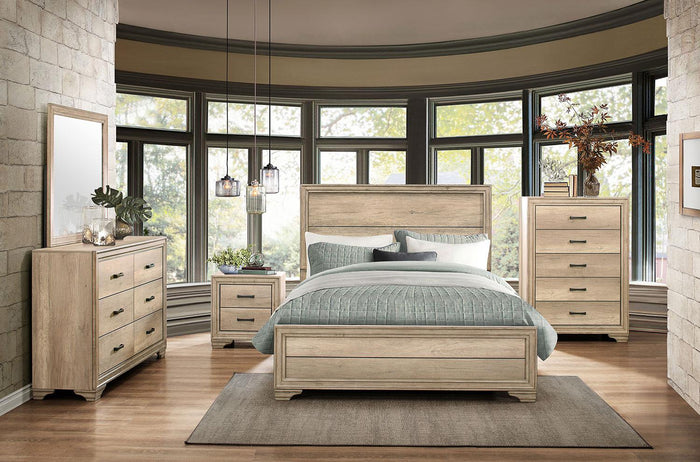 Lonan 2 Drawer Nightstand in Natural 1955-4 - Furniture World SW (WA)