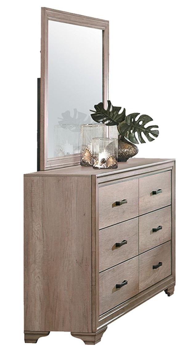 Lonan Mirror in Natural 1955-6 - Furniture World SW (WA)