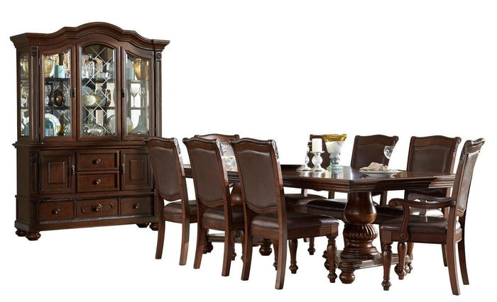 Lordsburg Side Chair in Brown Cherry (Set of 2) - Furniture World SW (WA)