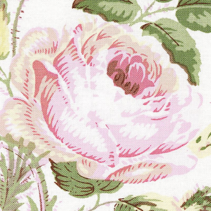 Loudon Rose Wallpaper in Blush - The Well Appointed House