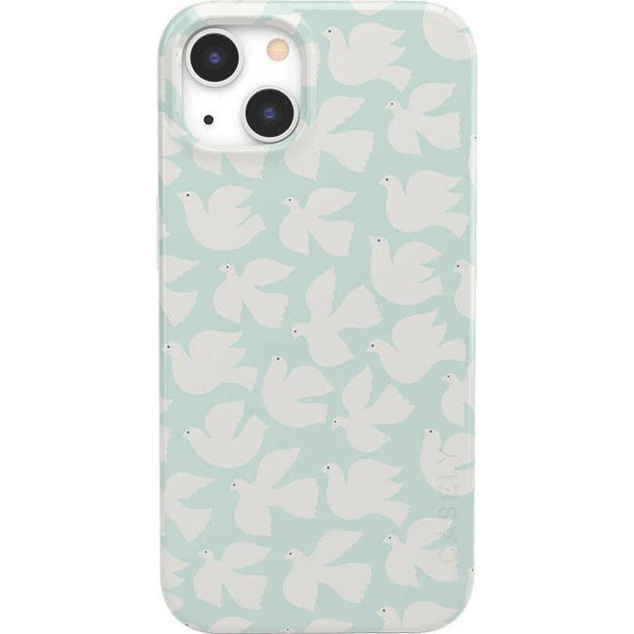 Love Birds | White Doves Case iPhone Case get.casely Classic iPhone 13 Mini