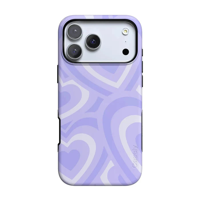Love Song | Lavender Heart Case iPhone Case get.casely Bold Flex + MagSafe® iPhone 18 Pro