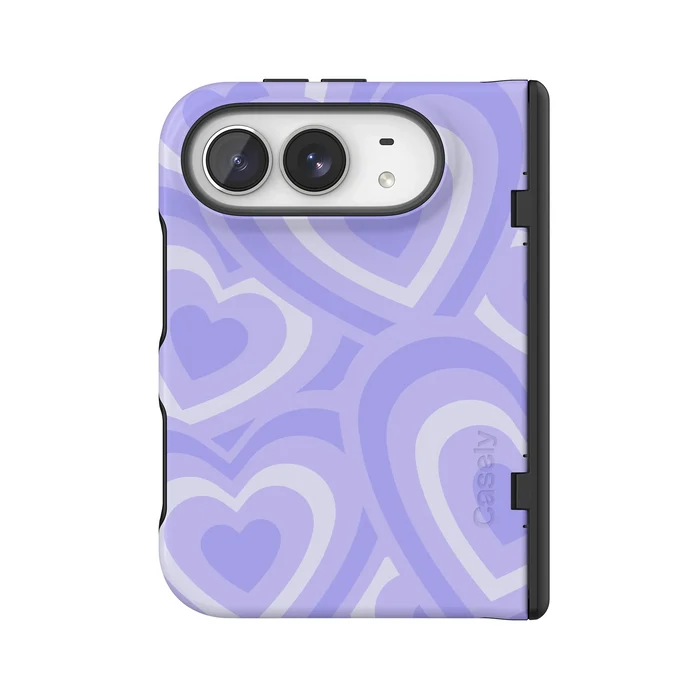 Love Song | Lavender Heart Case iPhone Case get.casely Bold Flex + MagSafe® iPhone Duo