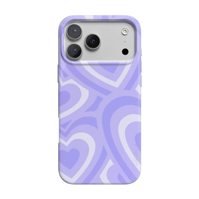 Love Song | Lavender Heart Case iPhone Case get.casely Classic + MagSafe® iPhone 18 Pro